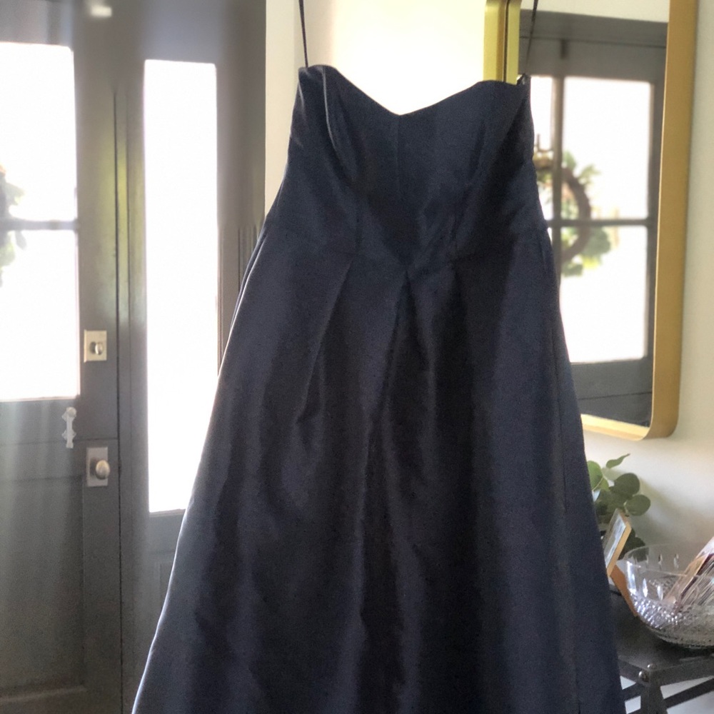 Navy Blue Evening Gown